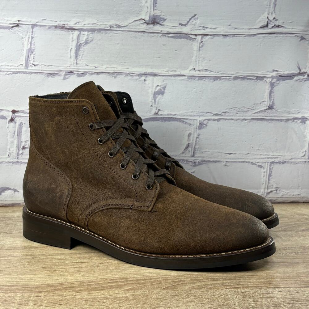 Thursday Boot Co. President Mocha Brown Leather Boots Men's 12.5 Lace Up Chukka